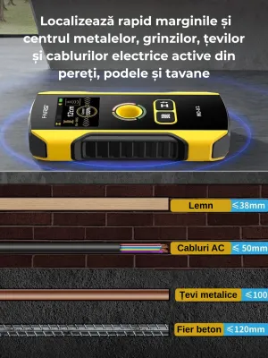 Detector Perete 3in1 WD-02 FNIRSI