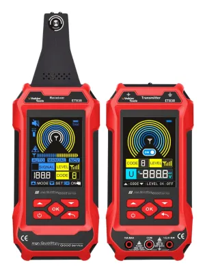 Localizator Cabluri Subterane & Pereți 2m – ET838 3-în-1 · Multimetru 60.000 Conturi + Tester Rețea RJ45
