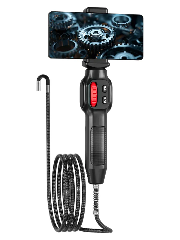 Produs Endoscop articulat 360° U200, 3.9 mm, 2MP – Cameră inspecție profesională pentru telefon Android iOS Imagine